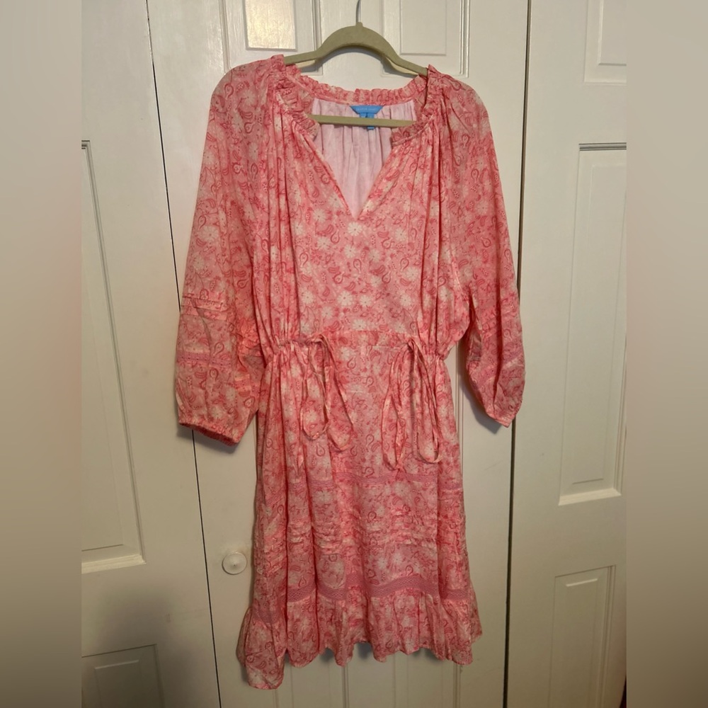 Draper James floral side-tie dress